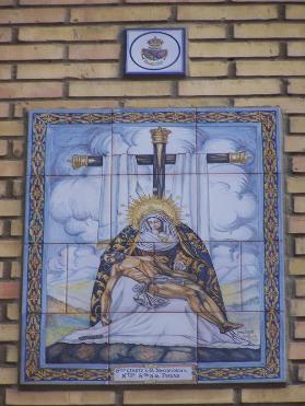 Azulejo de la 13 estacin 